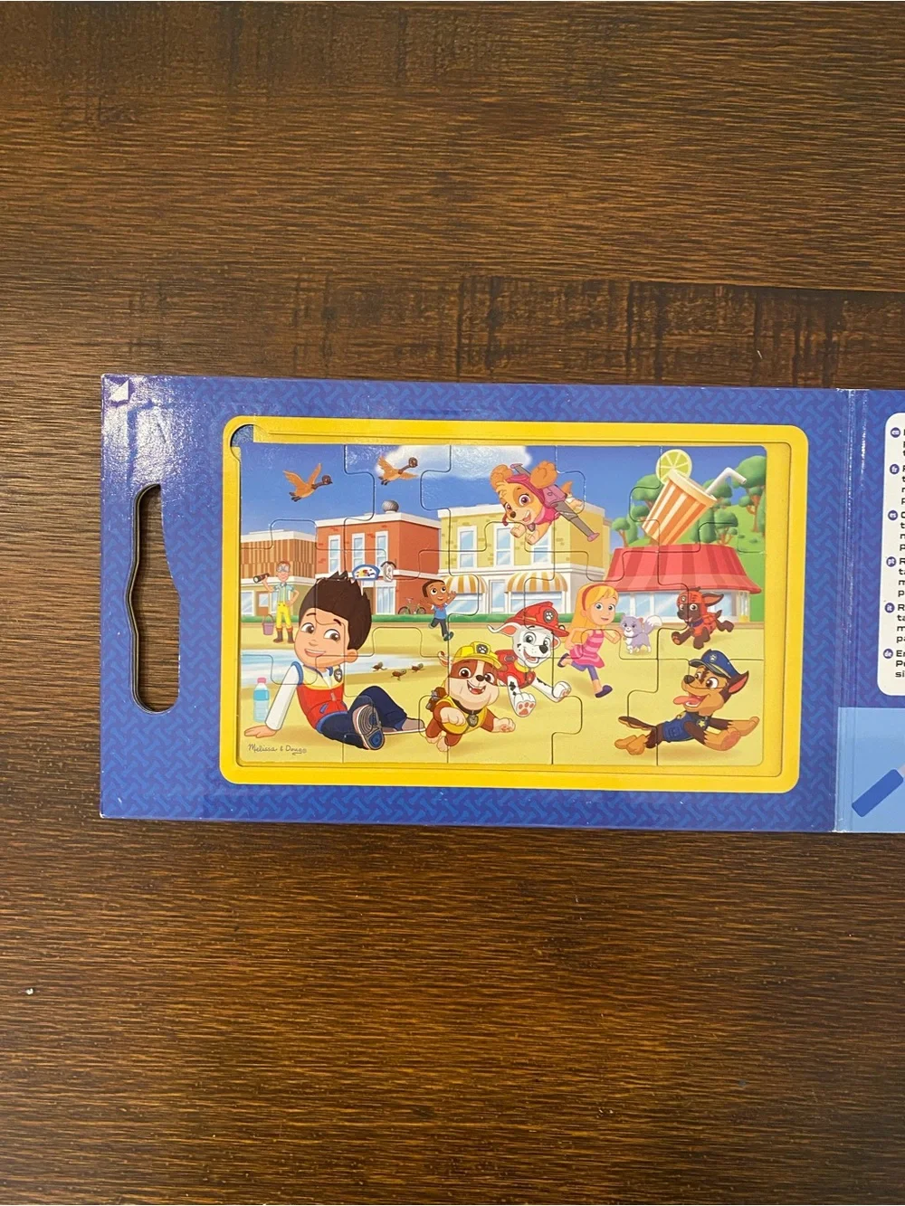Melissa & Doug Paw Patrol Magnetic Puzzle Set - Blue, Red, Yellow